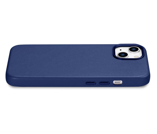 iCarer Leather Case do iPhone 14 Plus (MagSafe) niebieski 6975092685340 - 1201097 - zdjęcie 5